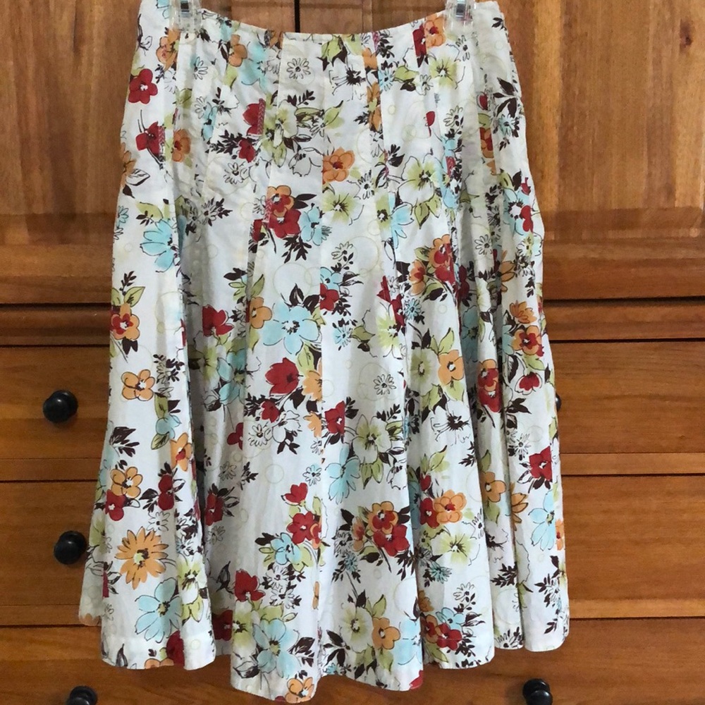 Floral skirt